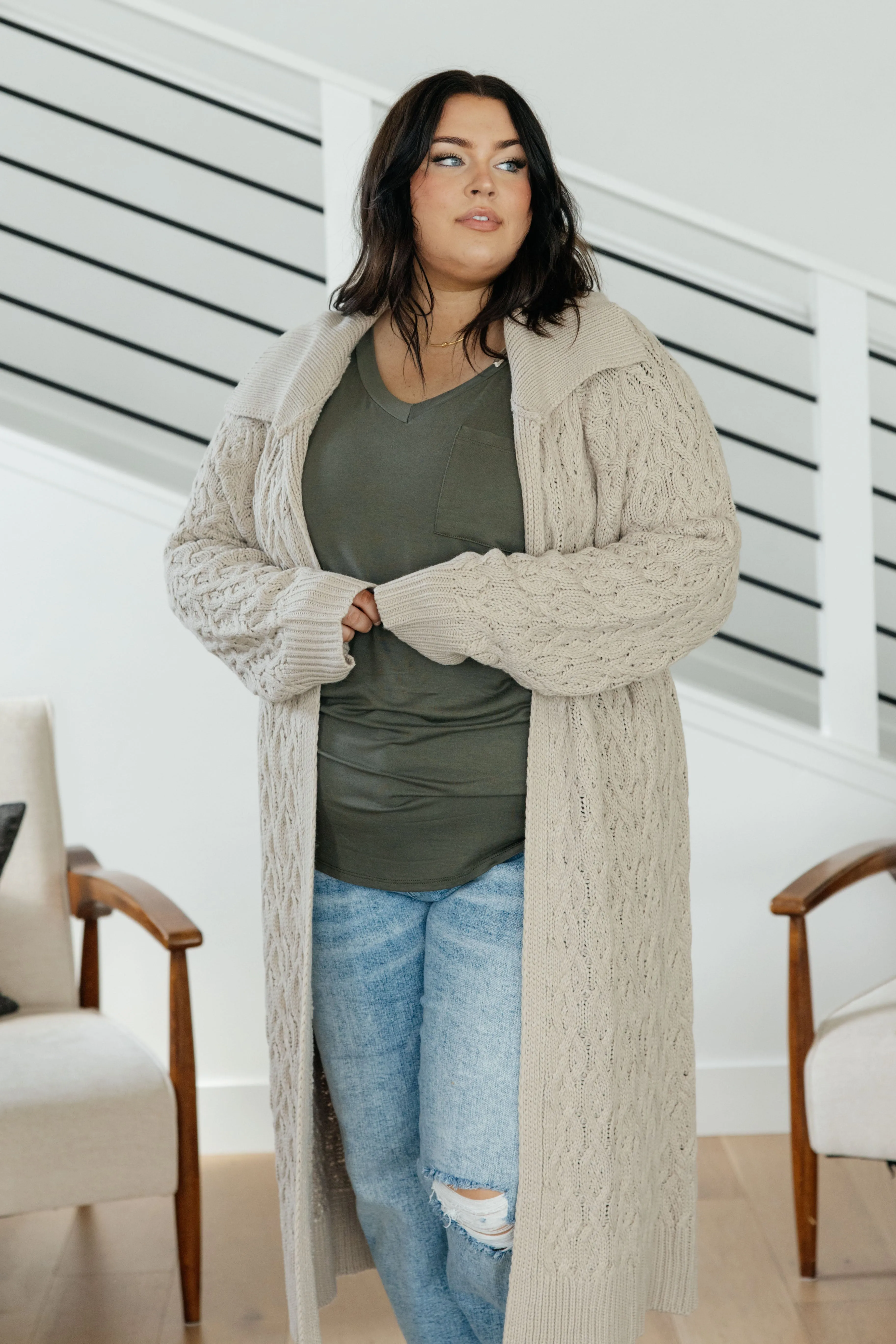 Absolute Favorite V-Neck Tee in Olive