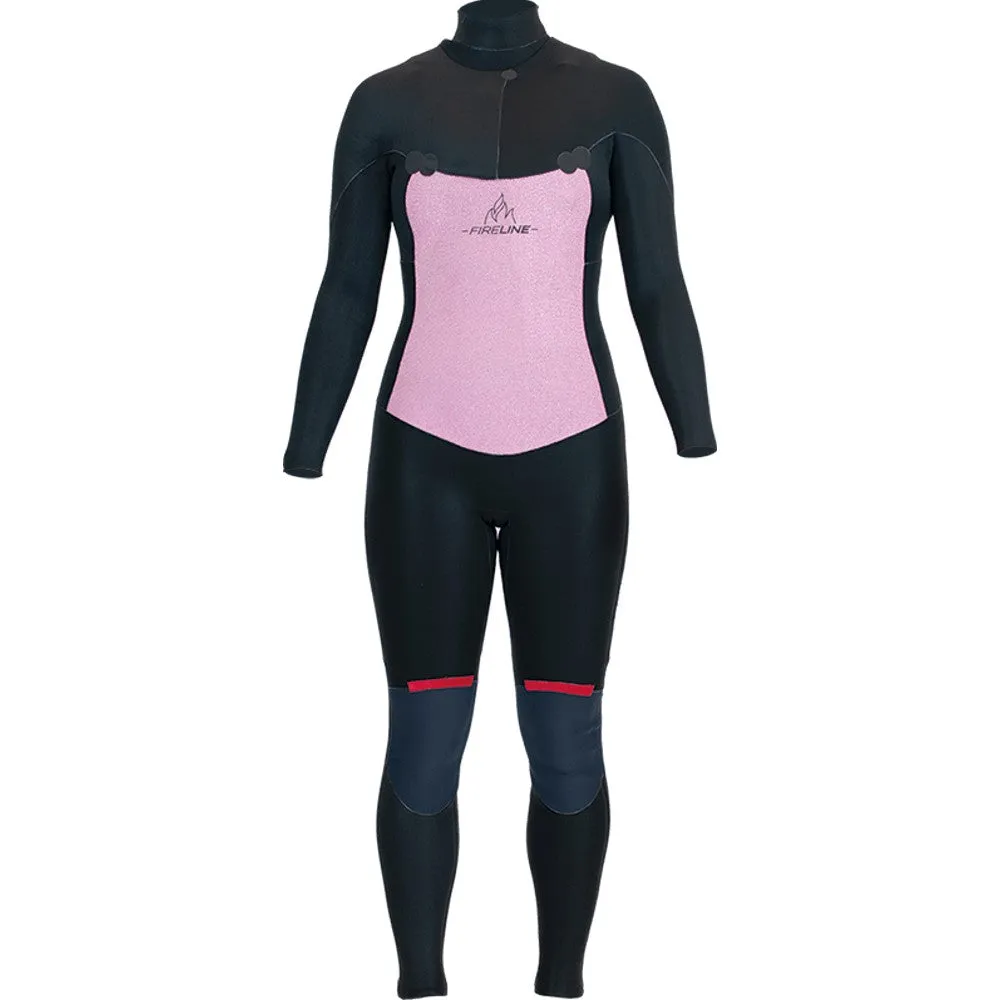 Alder Revo Womens 5/4mm Chest Zip Wetsuit - Blue