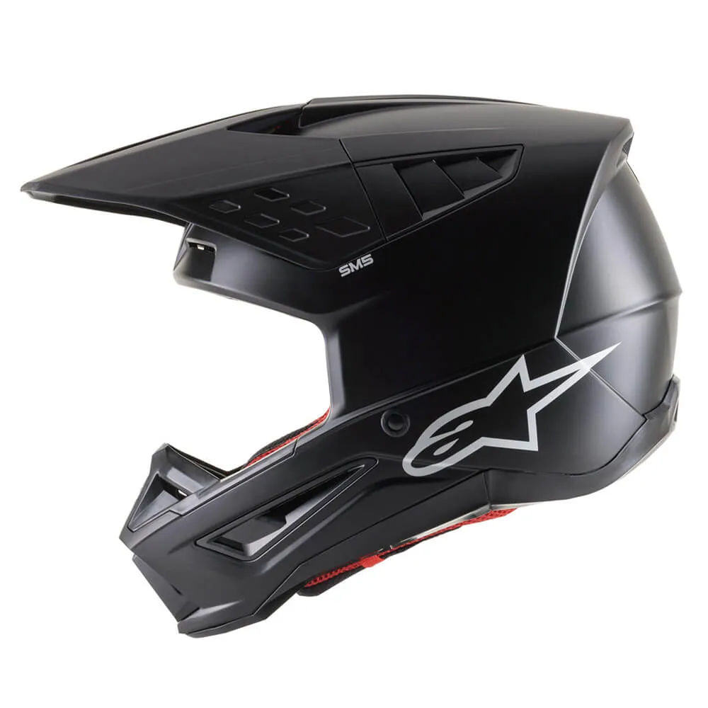 Alpinestars SM5 Helmet Solid Matt Black