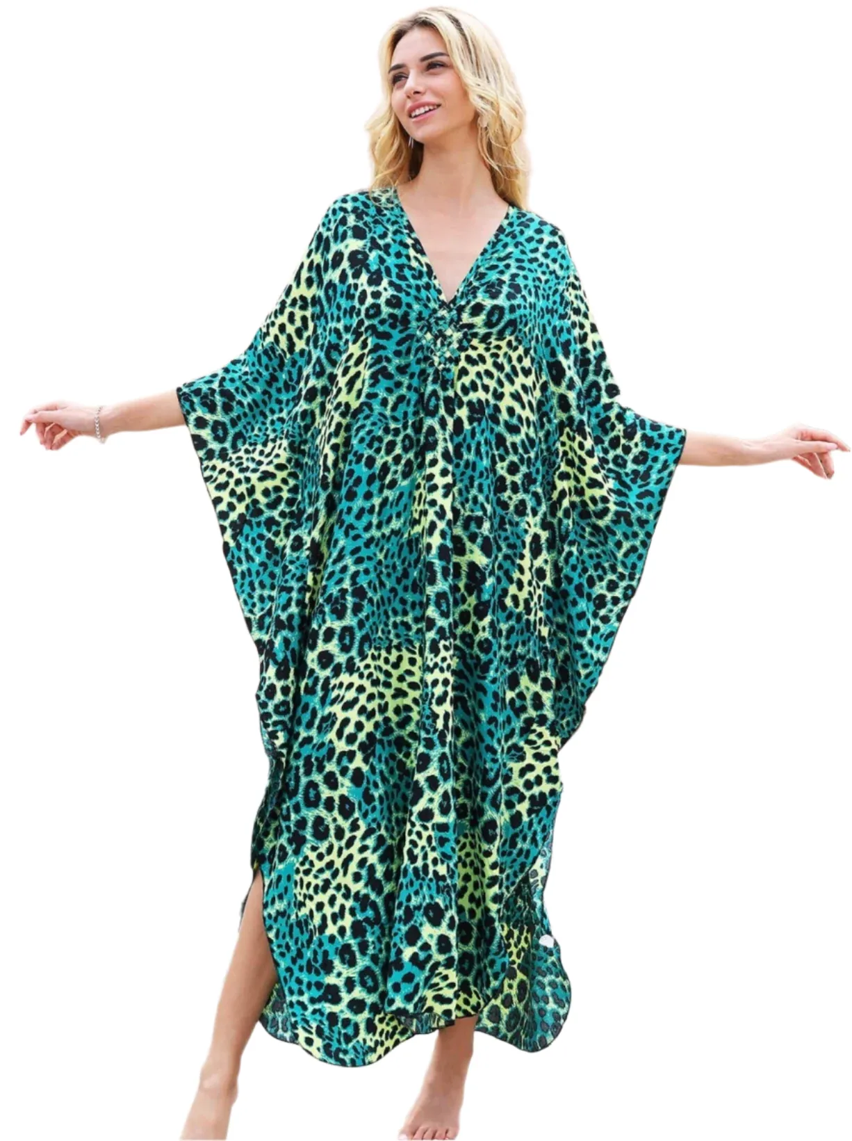 Anne – Elegant Women's Dress with Batwing Sleeve