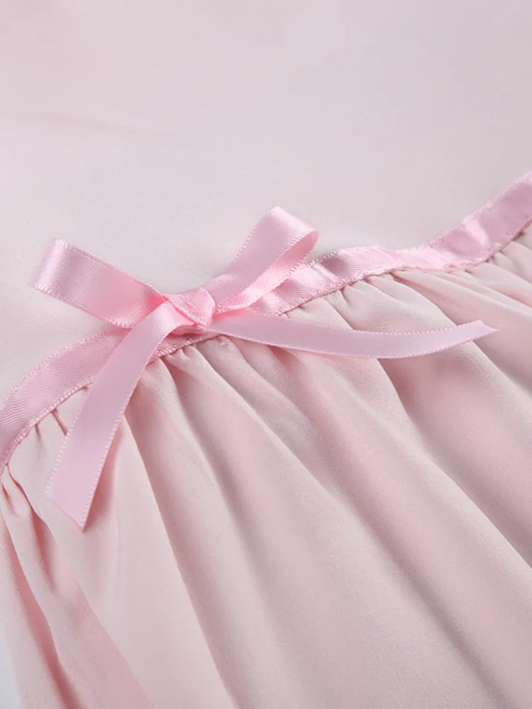 Ballet Ribbon Mini Skirt