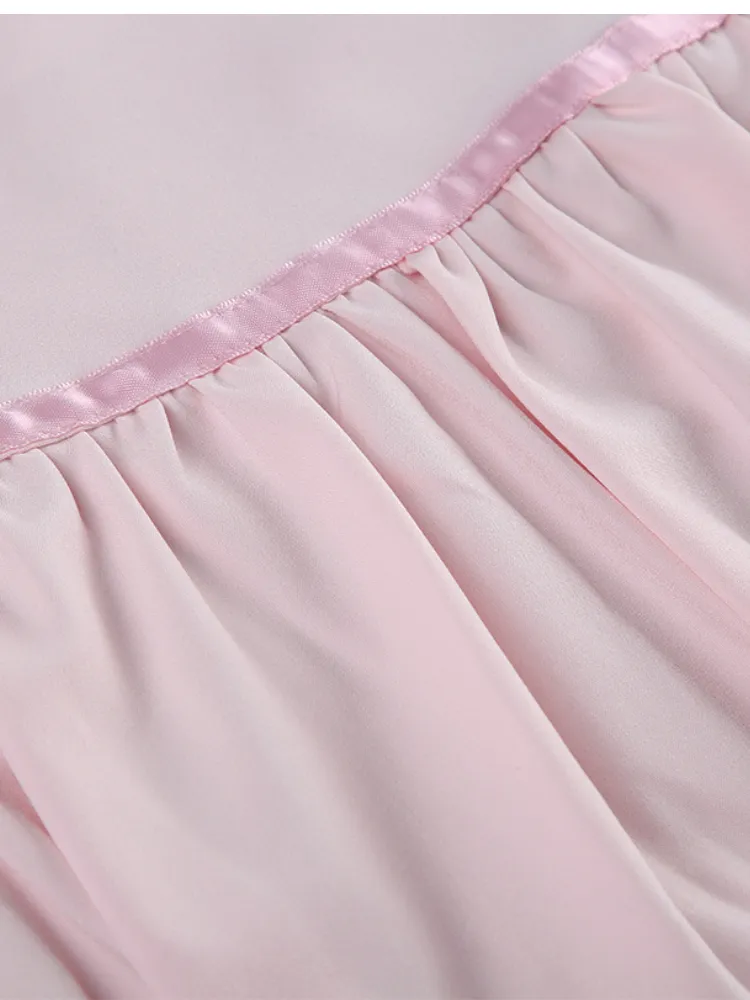 Ballet Ribbon Mini Skirt