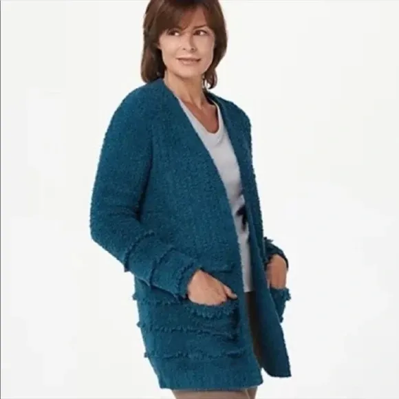 Barefoot Dreams CozyChic Boardwalk Cardigan