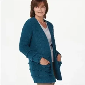 Barefoot Dreams CozyChic Boardwalk Cardigan