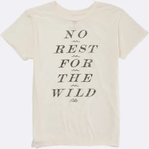 Billabong Women's No Rest For The Wild Tee | White Cap
