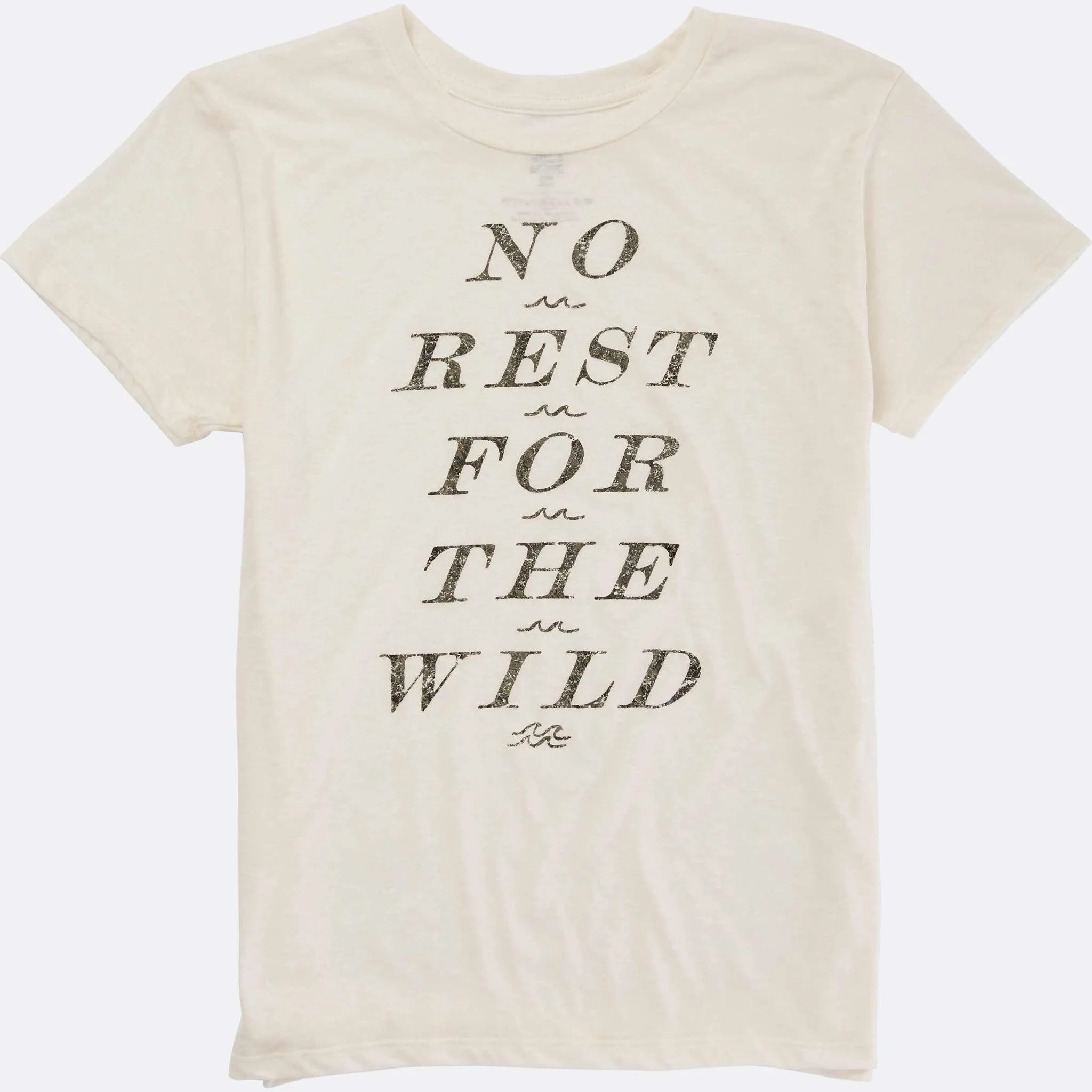 Billabong Women's No Rest For The Wild Tee | White Cap