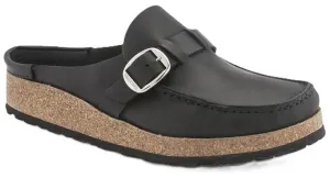 Birkenstock Buckley Clog - Black Oiled Leather | Comfortable Cork Footbed