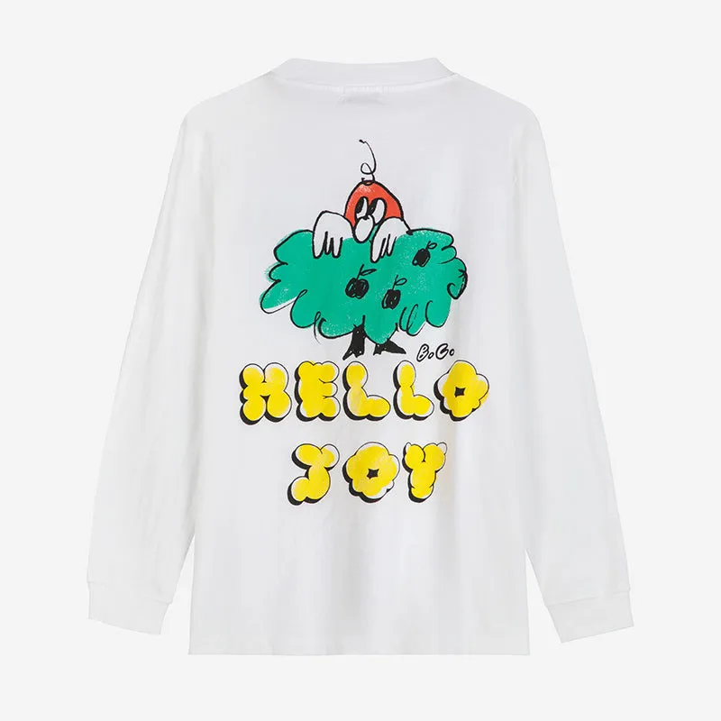 Bobo Choses Woman - Hello Joy relaxed long-sleeve T-shirt