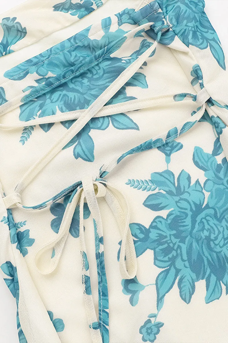 BR3146 Floral Mini Dress