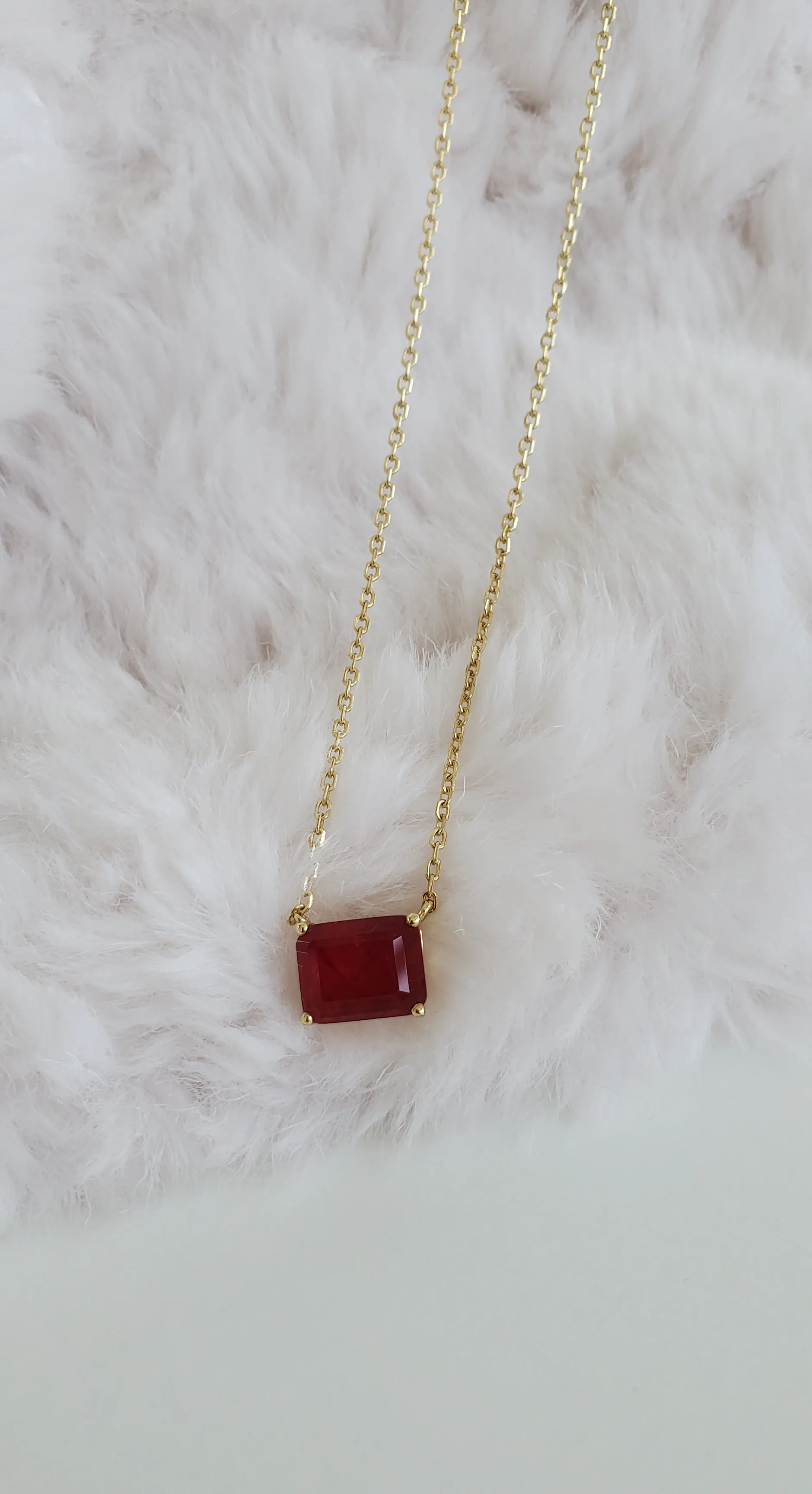 Brick Red Necklace