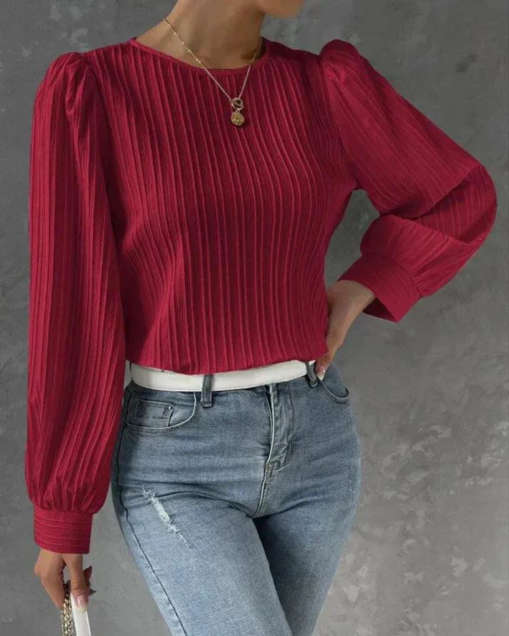 Bryndis® | Elegant Long Sleeve Blouse
