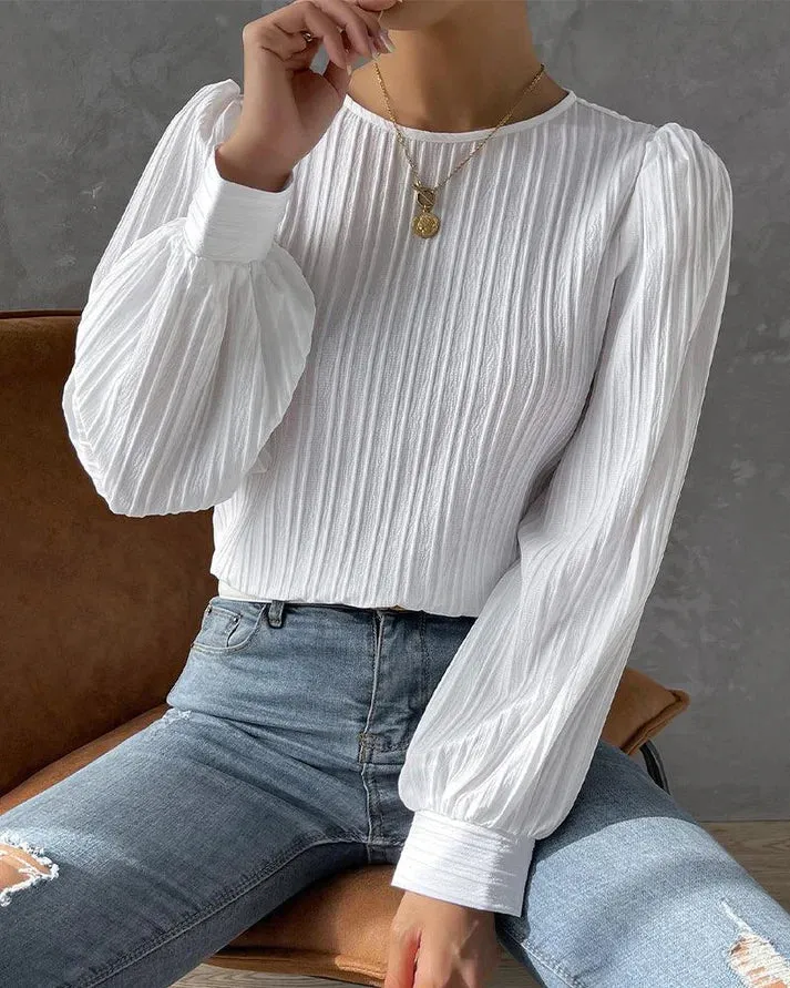 Bryndis® | Elegant Long Sleeve Blouse