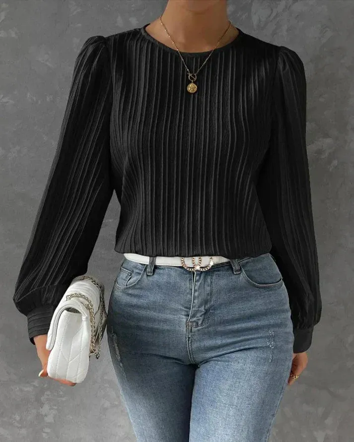 Bryndis® | Elegant Long Sleeve Blouse