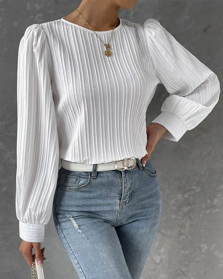 Bryndis® | Elegant Long Sleeve Blouse