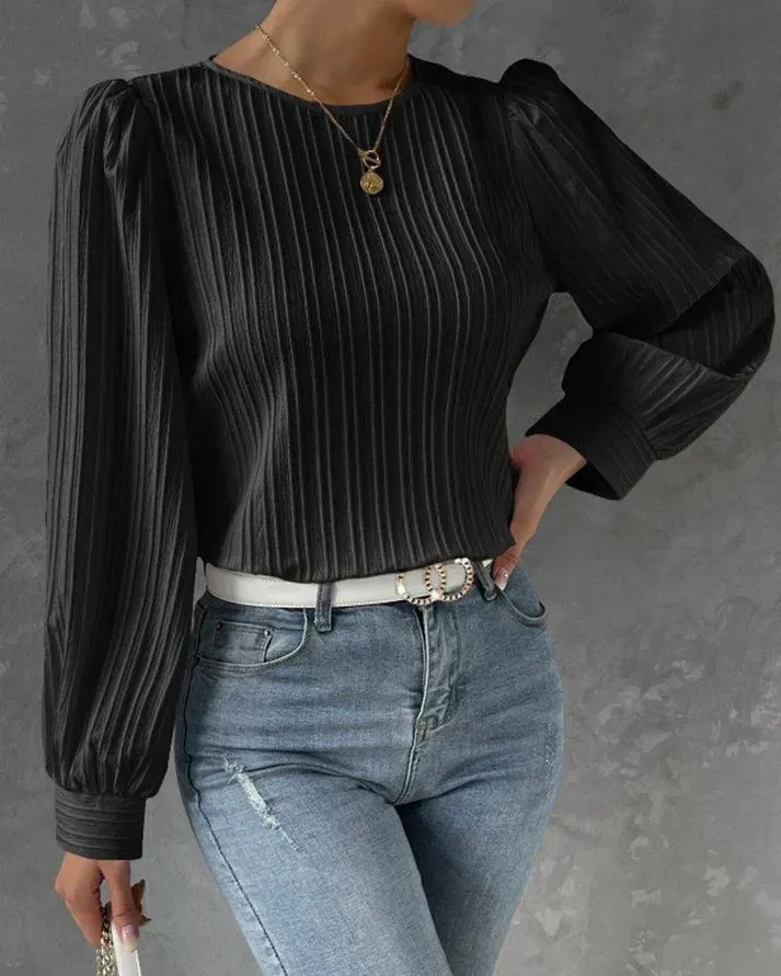 Bryndis® | Elegant Long Sleeve Blouse