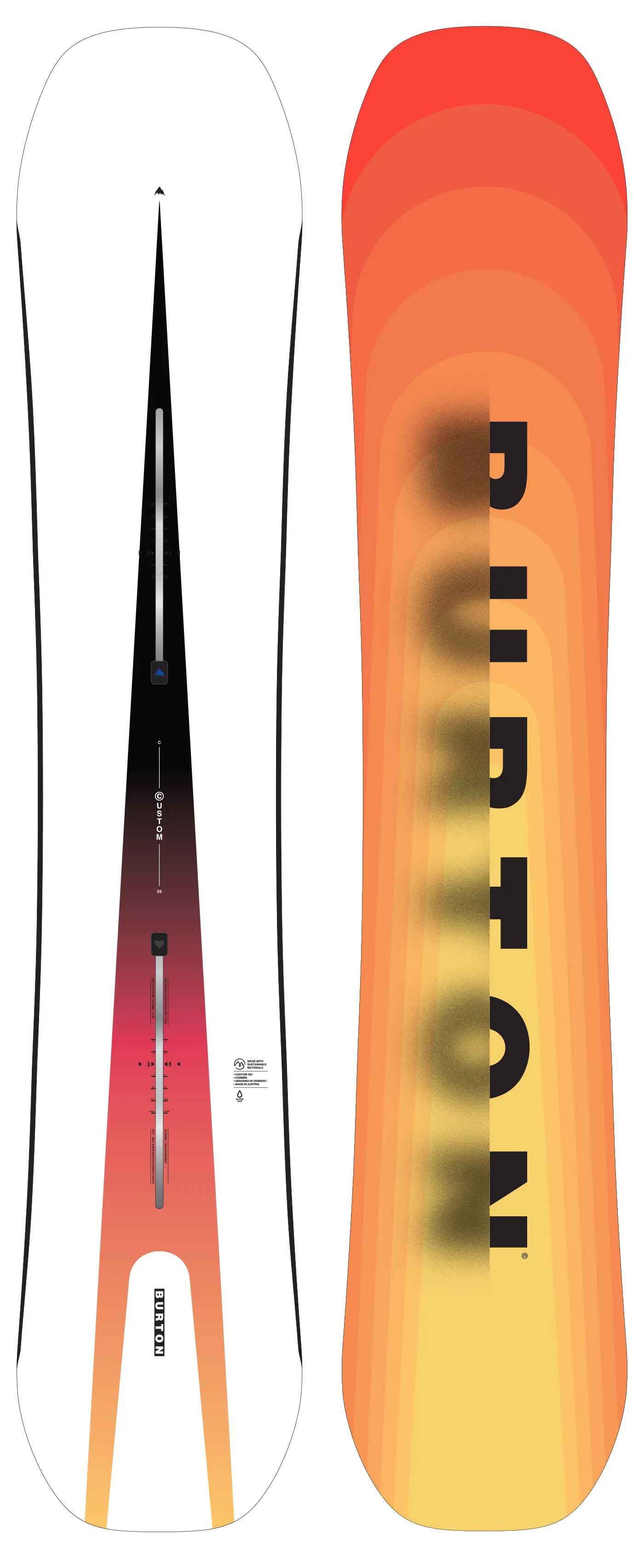 Burton Custom Flying V Snowboard 2024