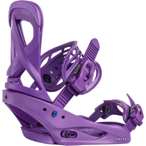 Burton Womens Scribe Snowboard Binding Imperial Purple 2025