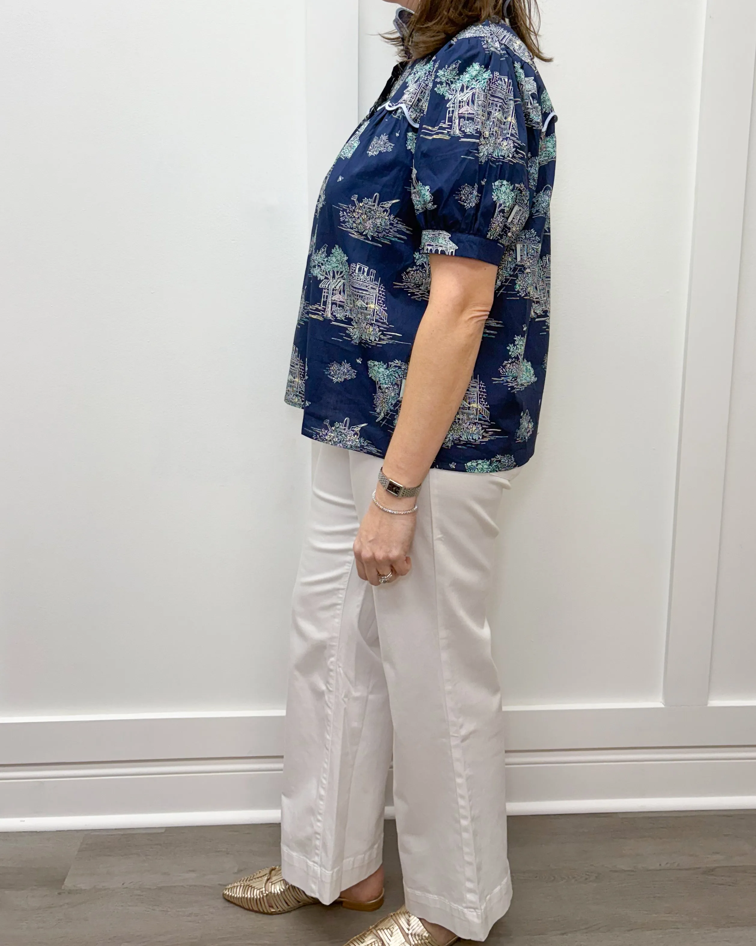 Calista Top - Navy