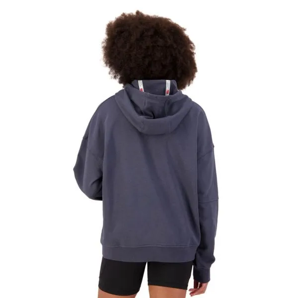 Canterbury Women's 'Of NZ' V2 Printed Hoodie - Dark Grey