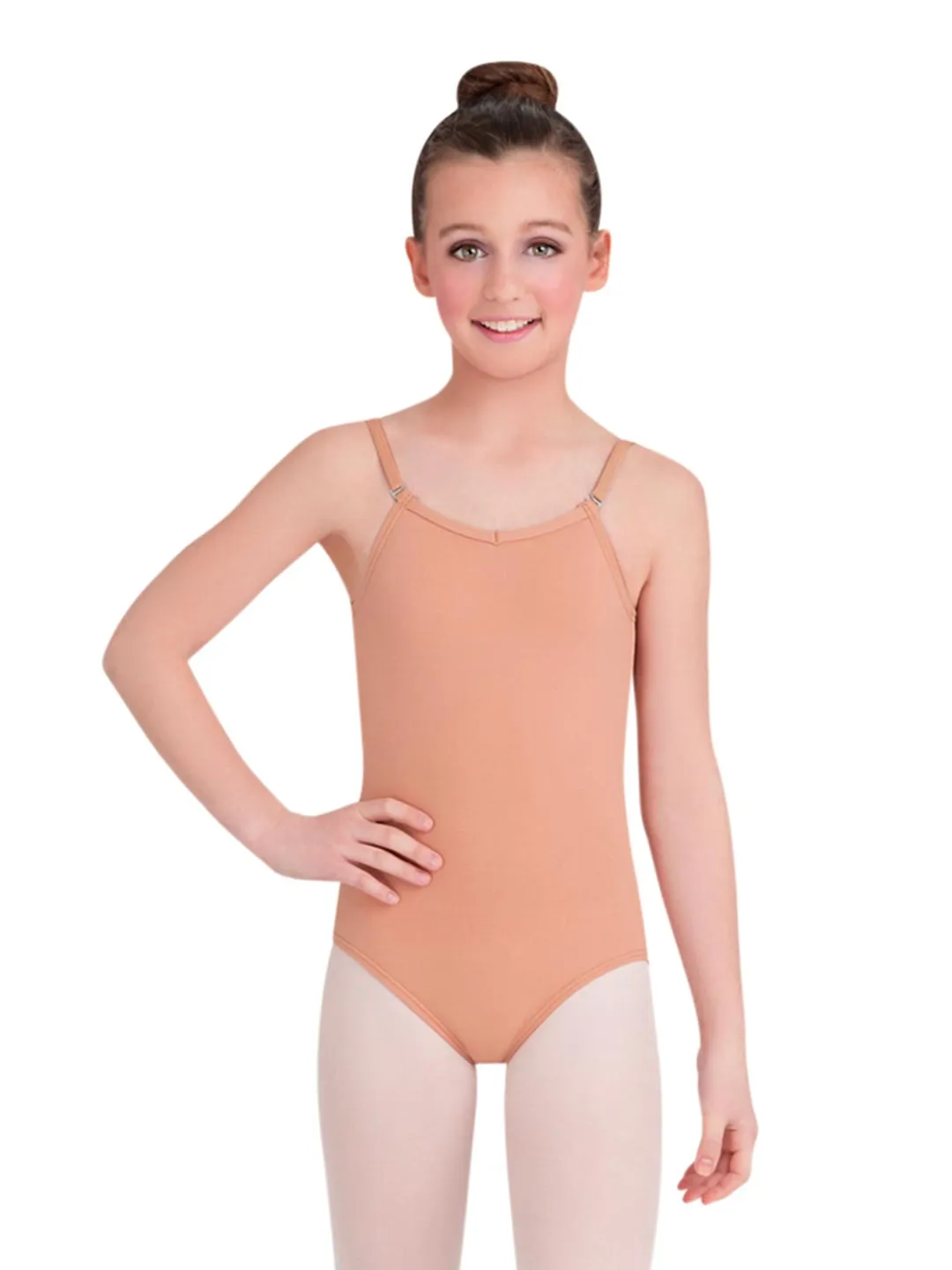 CAPEZIO TB1420 Girls Camisole Leotard w/ Adjustable Straps