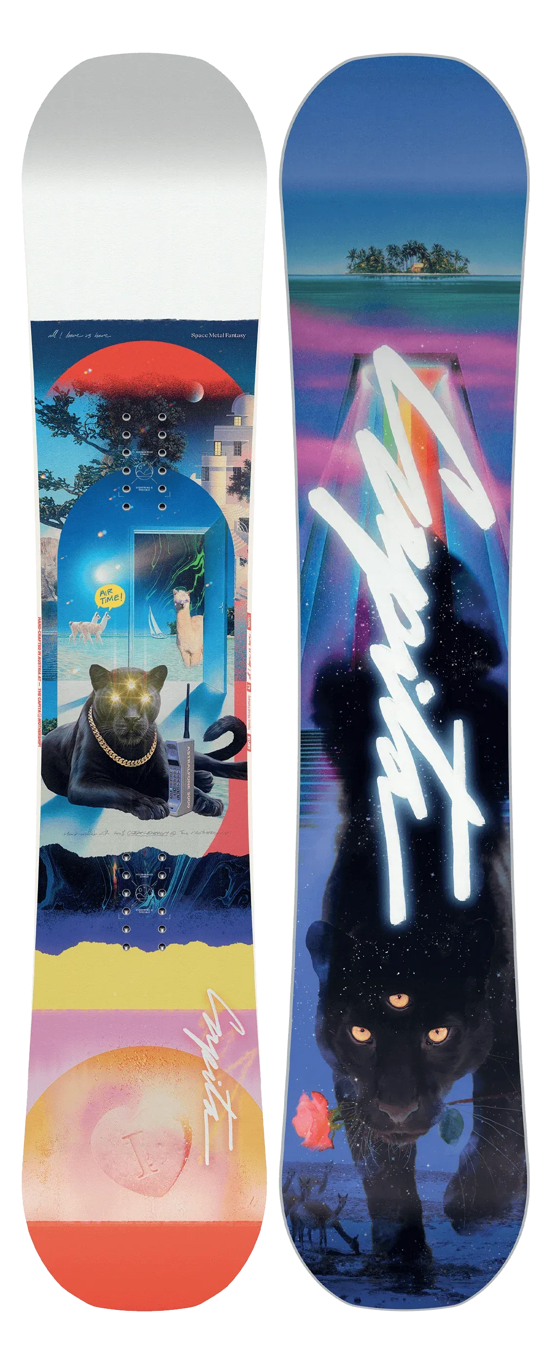 Capita Women's Space Metal Fantasy Radial/True Twin Snowboard
