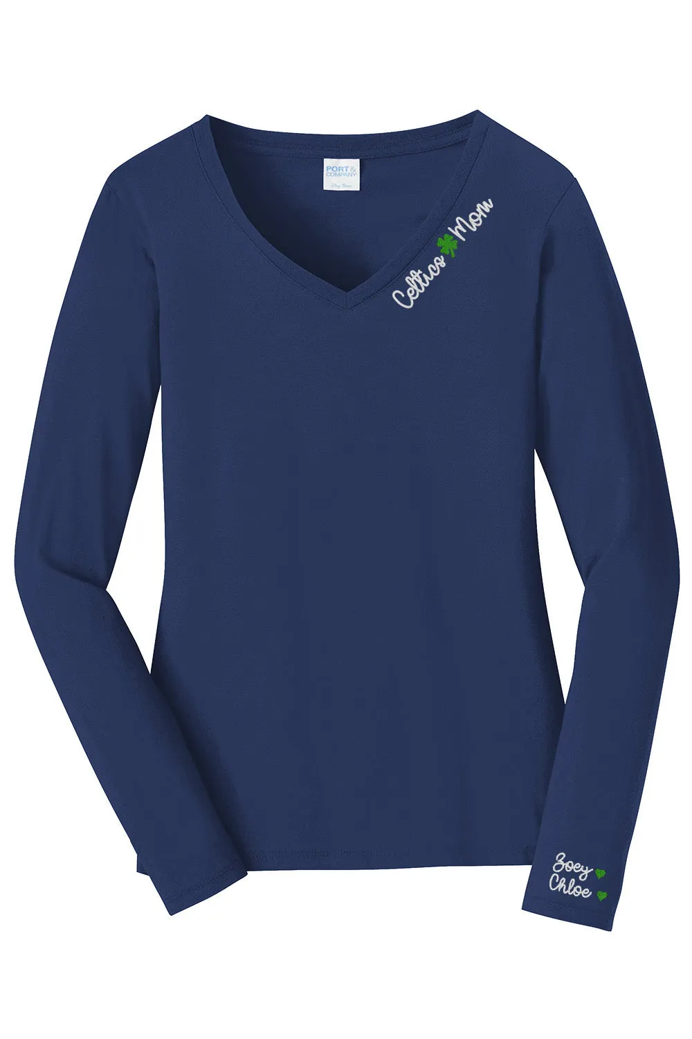 Celtics Mom Long Sleeve T-Shirt