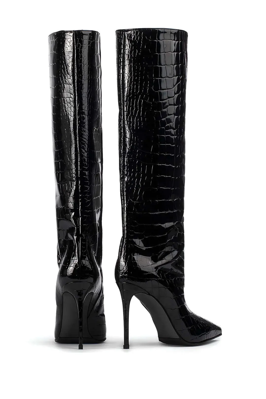 Christina - Stylish Knee High Elegance Woman's Over The Knee Boots