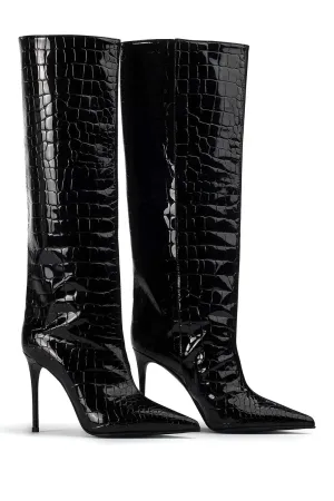 Christina - Stylish Knee High Elegance Woman's Over The Knee Boots