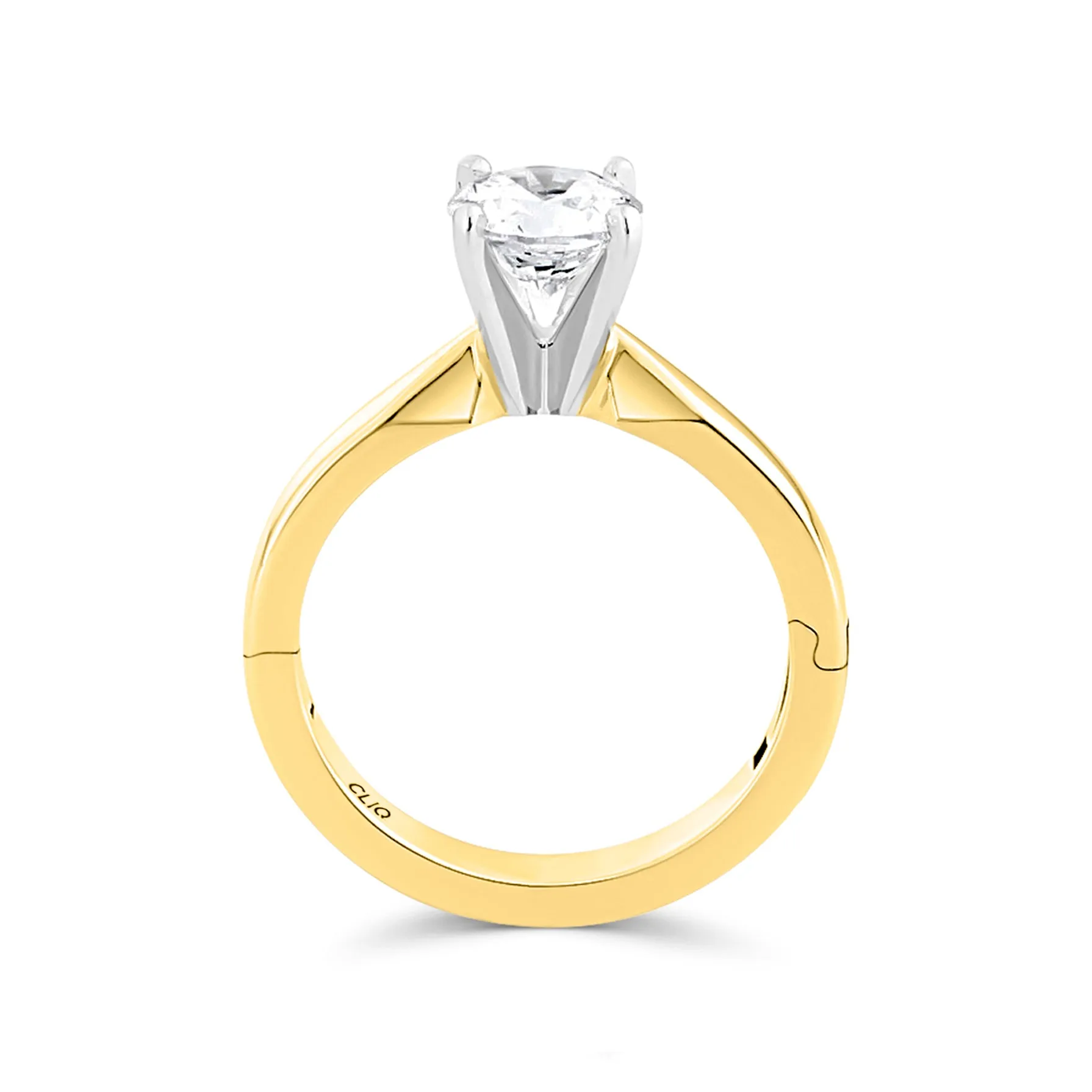 Classic 4-Prong Solitaire Engagement Ring