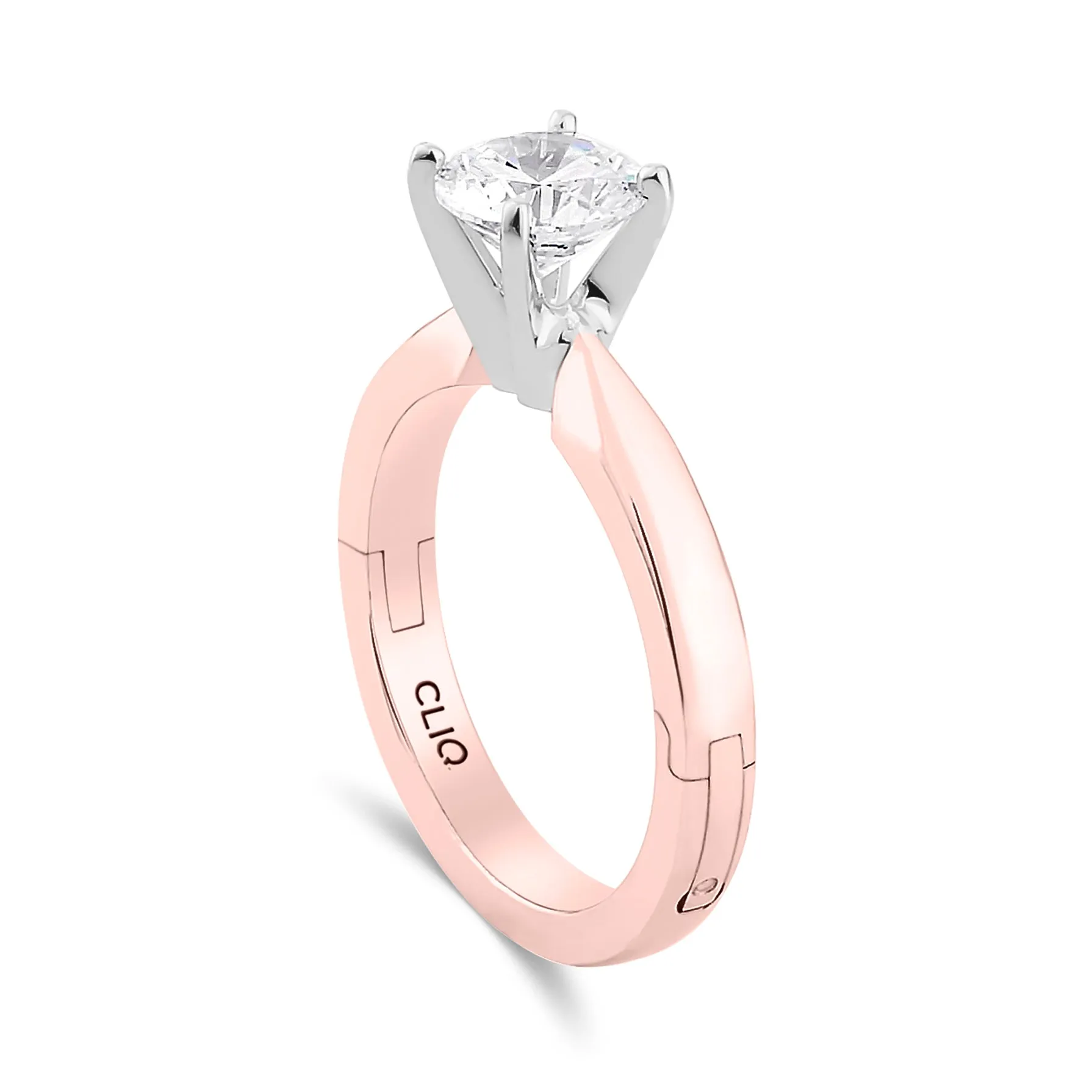 Classic 4-Prong Solitaire Engagement Ring