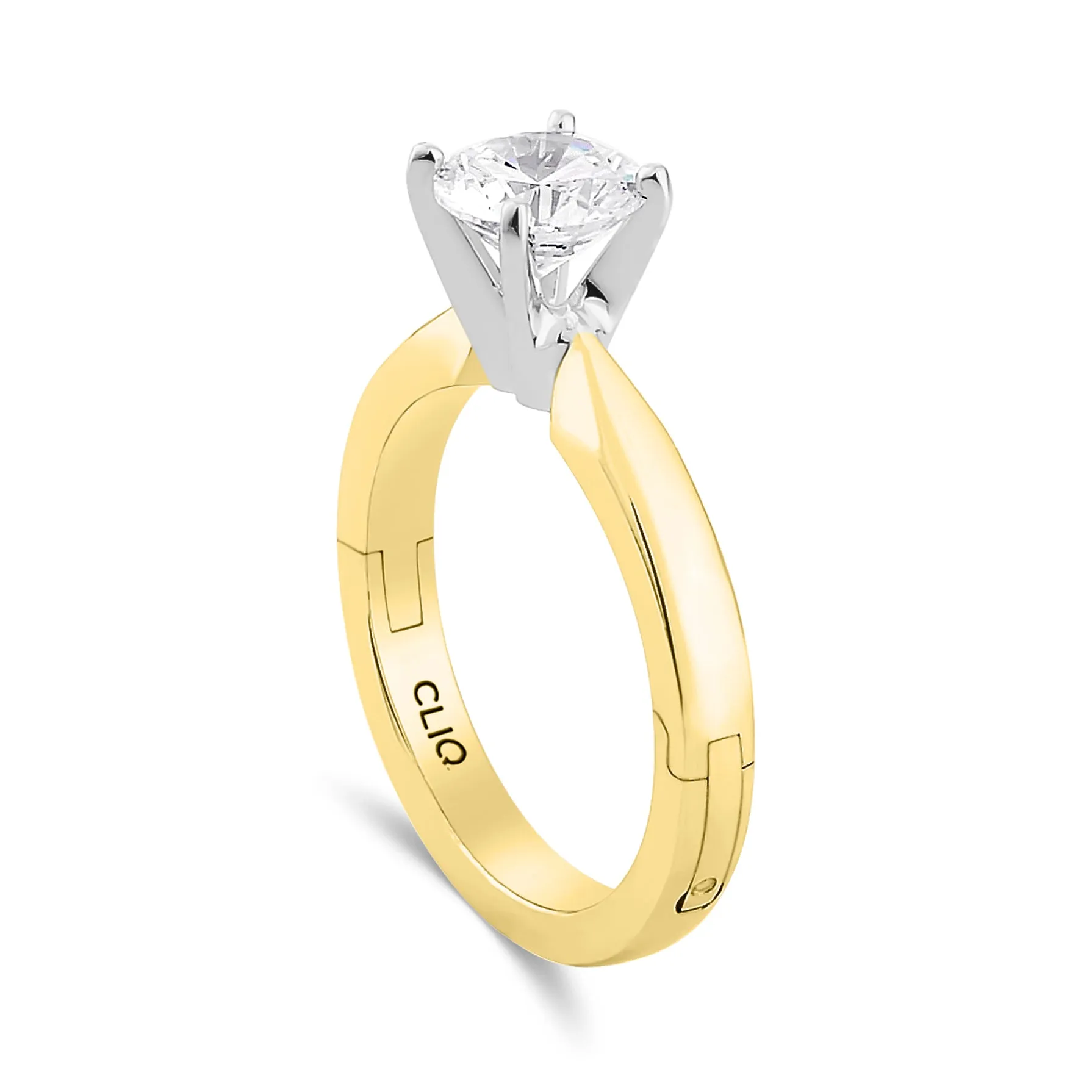 Classic 4-Prong Solitaire Engagement Ring