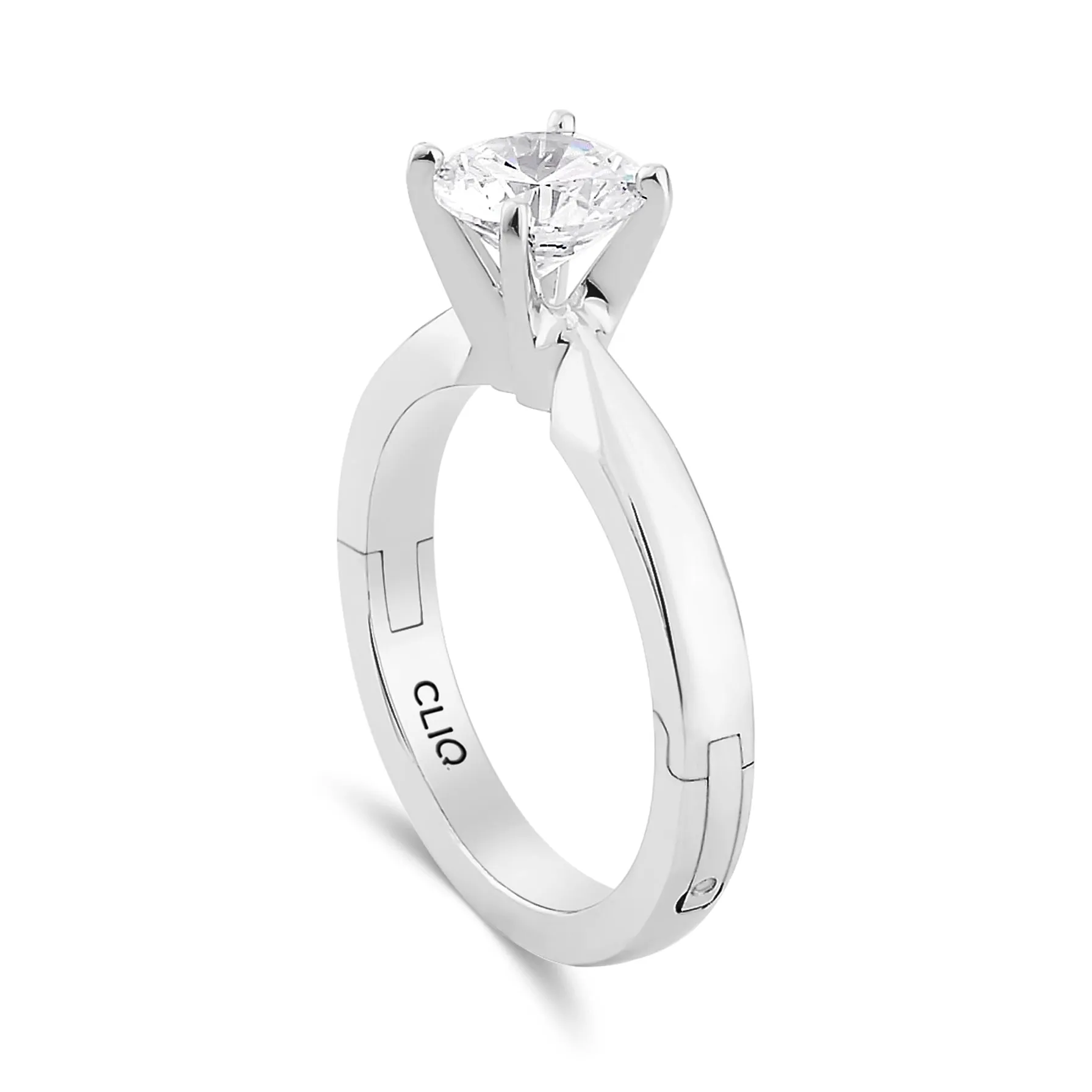 Classic 4-Prong Solitaire Engagement Ring