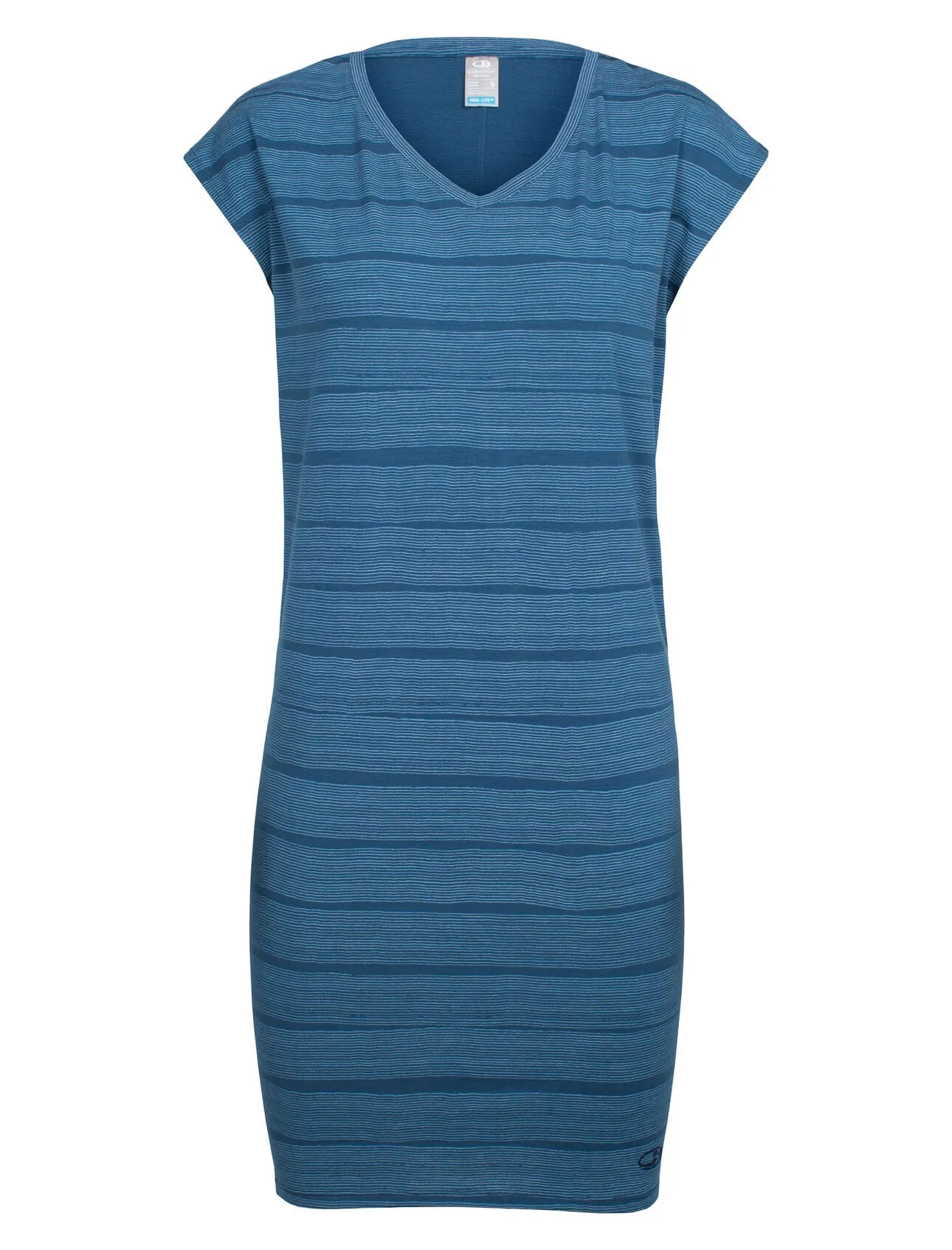 Cool-Lite™ Yanni Tee Dress Combed Lines (Women's) - IB104267 - Past Season
