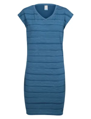 Cool-Lite™ Yanni Tee Dress Combed Lines (Women's) - IB104267 - Past Season