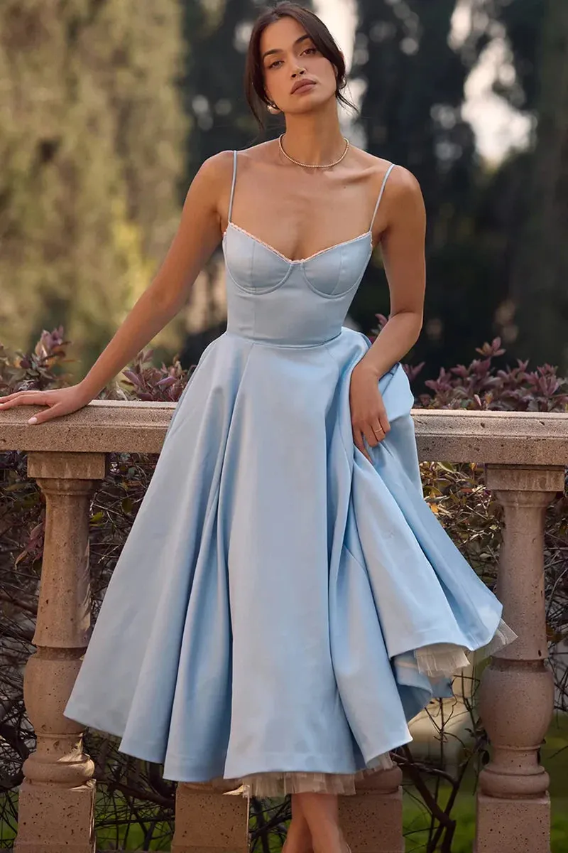Cordelia | Delicate Tulle Accent Dress