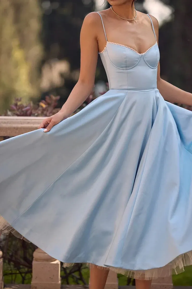 Cordelia | Delicate Tulle Accent Dress