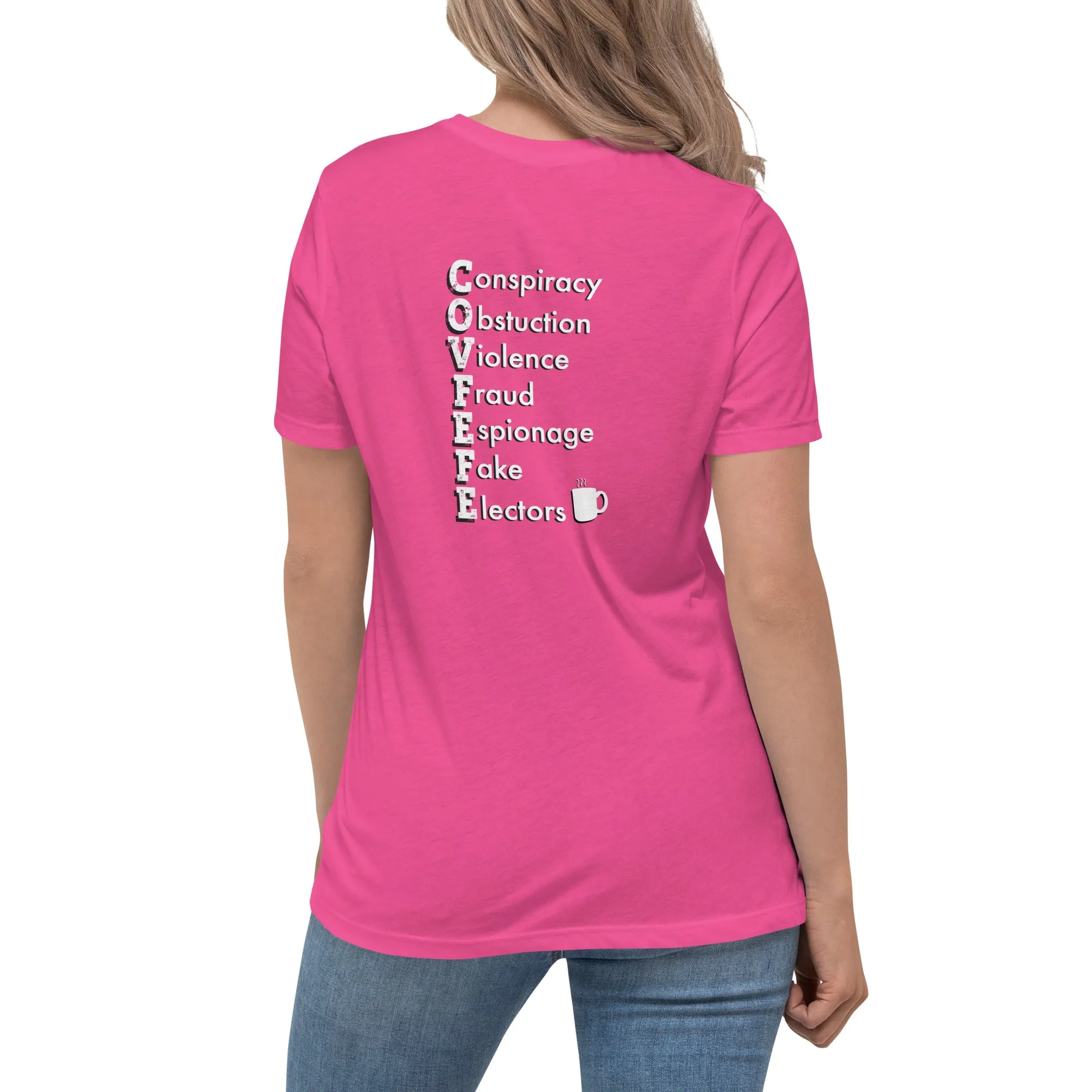 COVFEFE - Grounds for Conviction Women's Dark T-Shirt