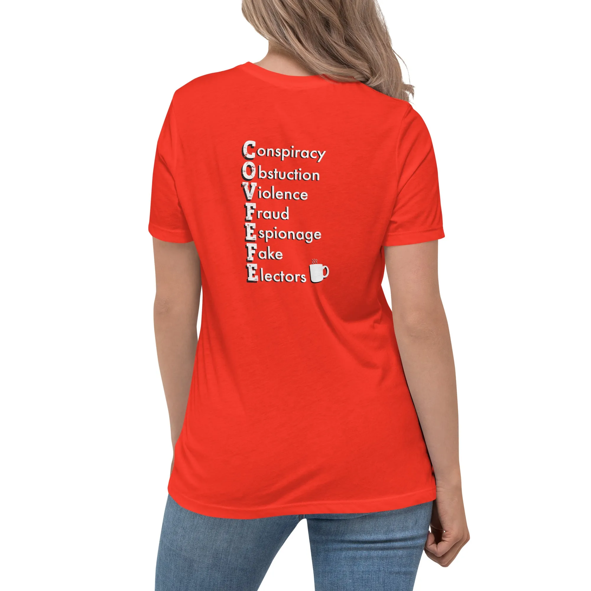 COVFEFE - Grounds for Conviction Women's Dark T-Shirt