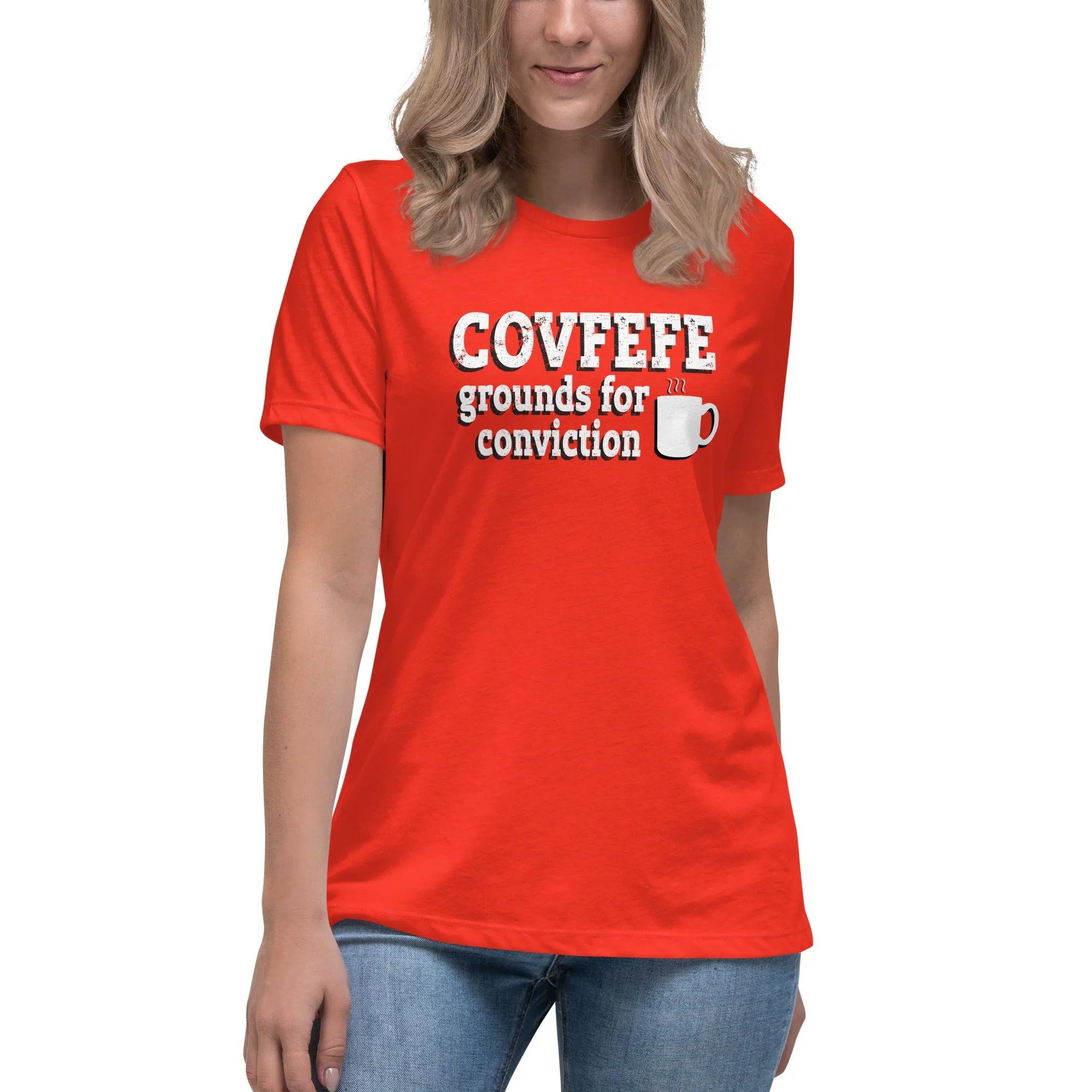 COVFEFE - Grounds for Conviction Women's Dark T-Shirt