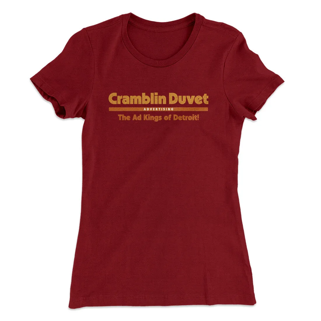 Cramblin Duvet Advertising Women's T-Shirt