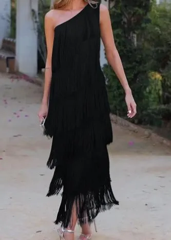 Dana® | Comfortable one-shoulder dress