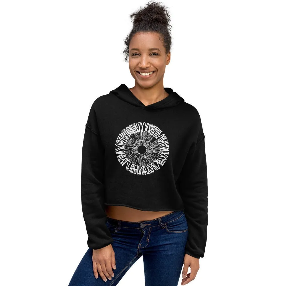 DANDELION Women's Crop Hoodie