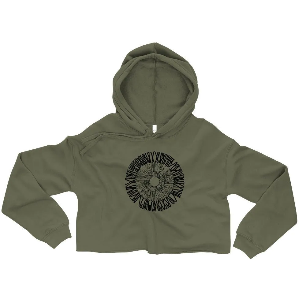 DANDELION Women's Crop Hoodie