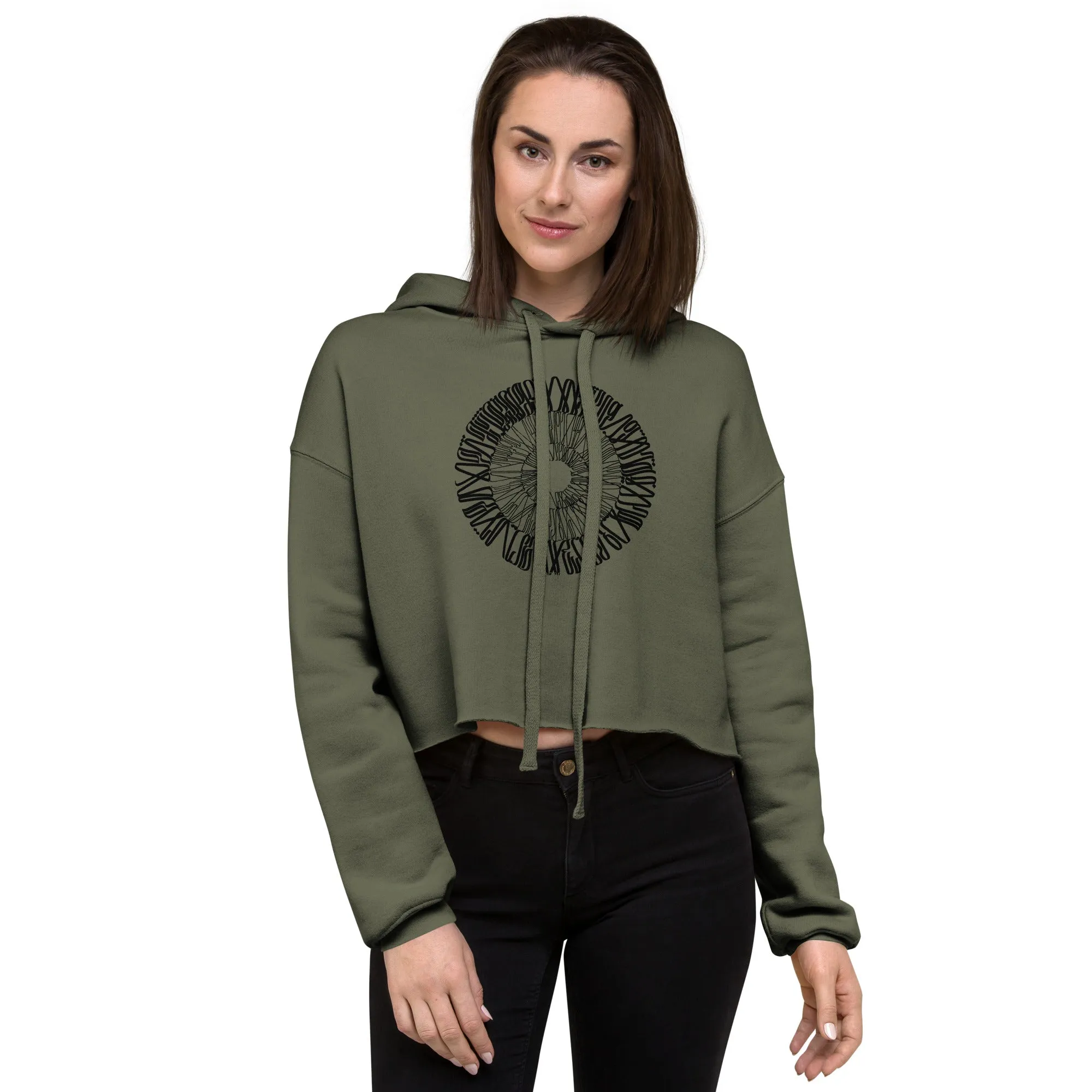 DANDELION Women's Crop Hoodie
