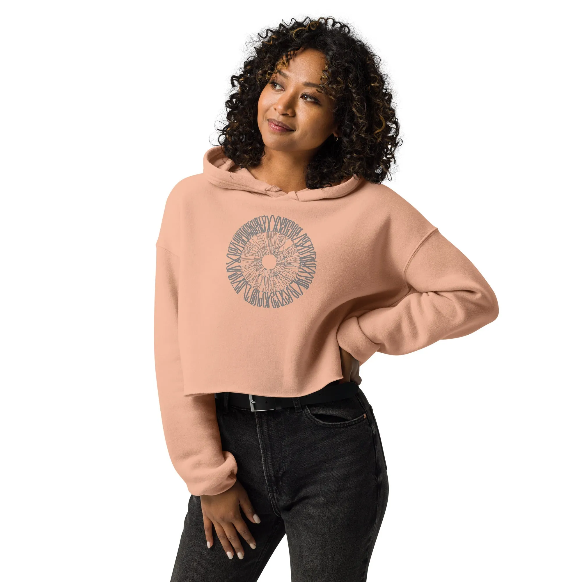 DANDELION Women's Crop Hoodie