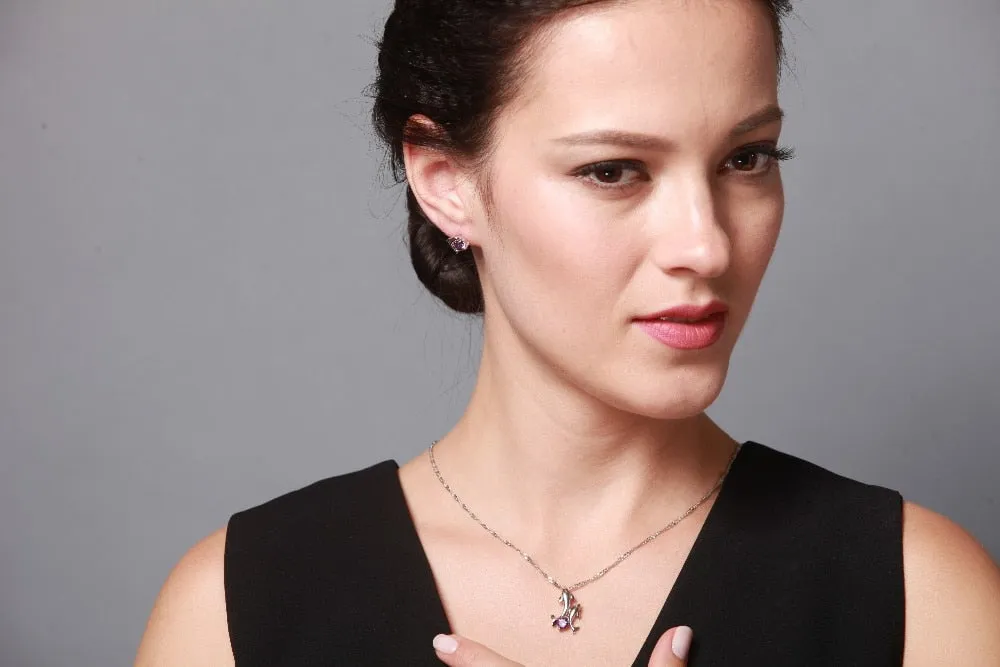 Dolphin Necklace & Earrings Set
