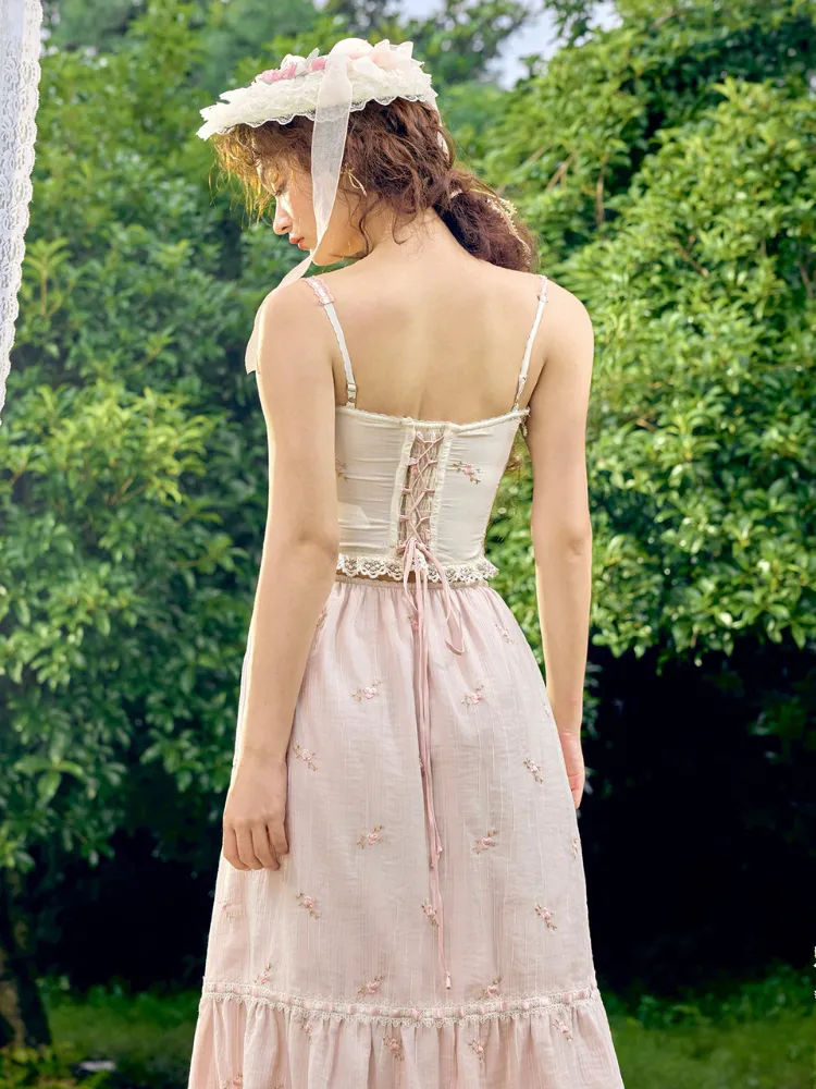 Dreamy Ballet Corset & Skirt Set