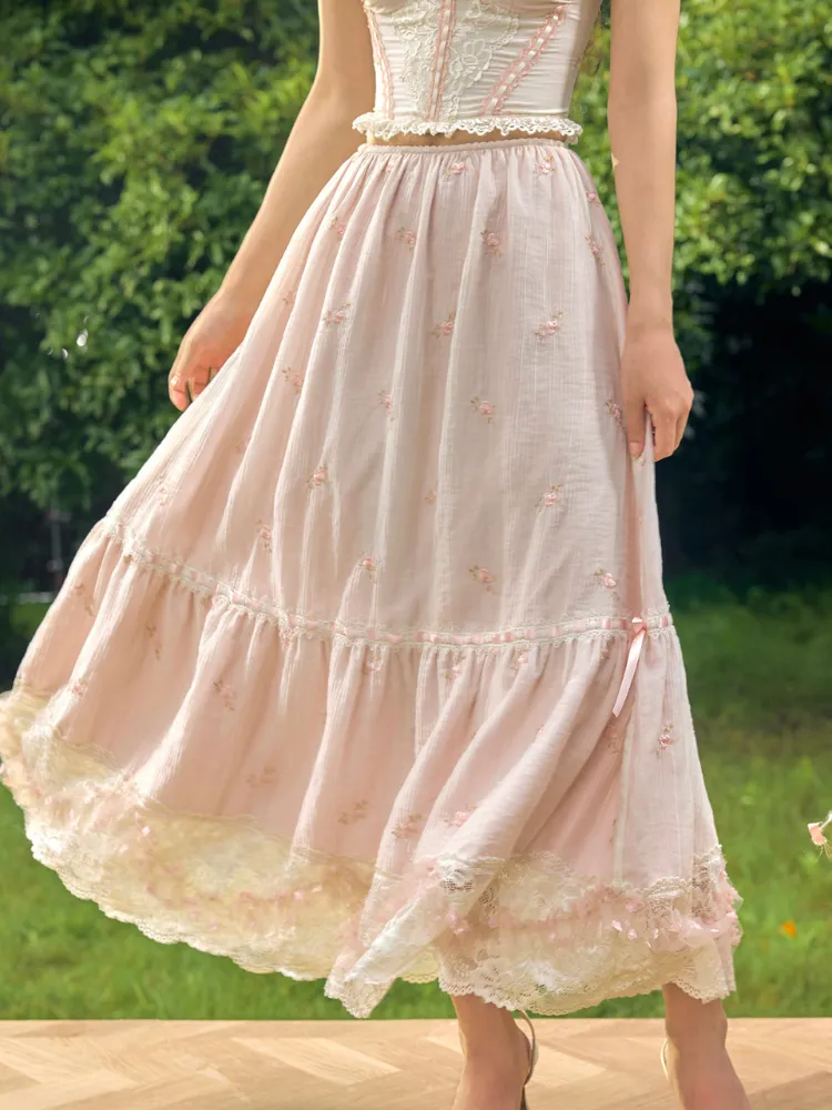 Dreamy Ballet Corset & Skirt Set