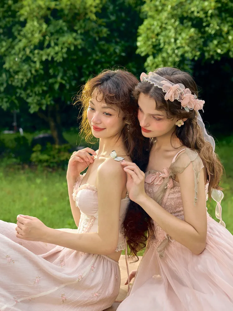 Dreamy Ballet Corset & Skirt Set
