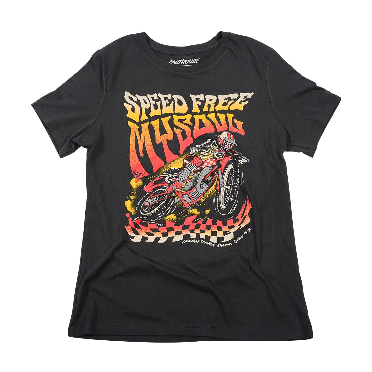 Elude Women's Tee - Washed Black